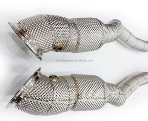 ท่อระบายไอเสียรถยนต์สำหรับรถแข่ง F12เฟอร์รารีท่อต่อ<span class=keywords><strong>812</strong></span> <span class=keywords><strong>V12</strong></span>พร้อมท่อ X - Product Image 3