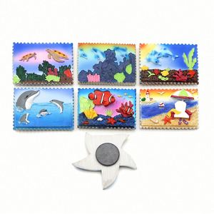 Sculpture Relief Style Polyresin Tourist Attraction Refrigerator Sticker Souvenir Resin <b>Fridge</b> Magnet - Product Image 2