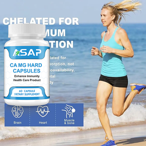 Cápsulas duras de vitamina Ca Mg Zn de etiqueta privada Cápsulas de vitamina D a granel OEM para inmunidad - Product Image 2