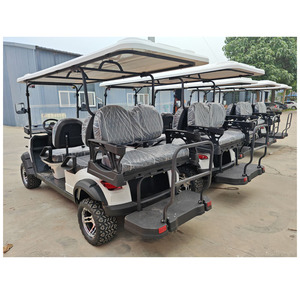 Nouveau chariot de golf 4 roues électrique pour 6 personnes Club Car à vendre Voiture de golf 6 places disponible à la vente - Product Image 1