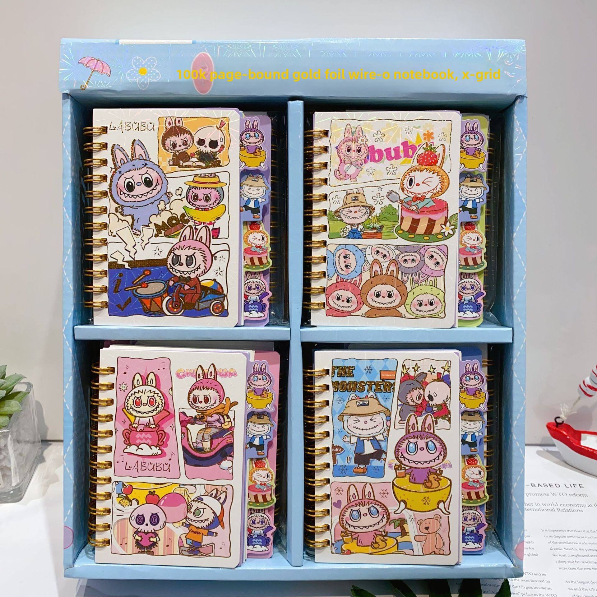 Labubu Notebook - 2025 New Design Cute A5 Hardcover