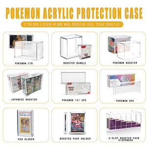 Estuche Acrílico con Cierre Magnético de Alta Transparencia y 99% de Protección UV para Almacenamiento de Productos Sellados de <span class=keywords><strong>Pokémon</strong></span>, Etb y Booster Box - Product Image 4