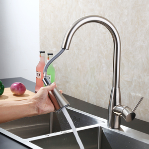 Kitchen Faucet Sus 304 Stainless Steel Pull Out Kichen Mixer Tap 40108 - Product Image 2