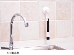 Brosse de nettoyage pour les rainures des portes et fenêtres de cuisine et de salle de bain avec pelle, brosse pour les crevasses, brosse pour clavier - Product Image 4