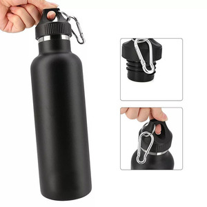 Wholesale <b>Double</b> <b>Wall</b> Stainless Steel Cup 20 oz Insulated Sports Water Bottle for Travel Camping Cycling - Product Image 4