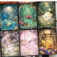 Support d'affichage décoratif transparent PY Art Board pour œuvres d'art, panneau de présentation de personnages d'anime, produit cadeau pour les magasins de détail, approvisionnement en gros