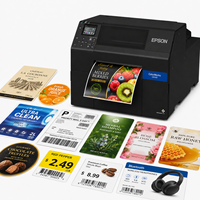 Papel BOPP Sintético Mate y Brillante Resistente al Agua para Impresora de Inyección de Tinta Epson ColorWorks Memjet, Etiquetas Adhesivas para Impresión Digital a Color