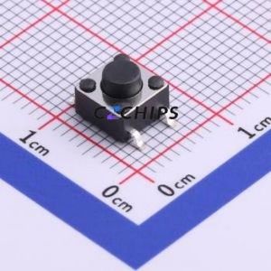 K2-6639SP-C4SC-04 Tactile Switch SMD-4P,6x6mm Switch 2.5N Vertical Mount 6mm 6mm - Product Image 1