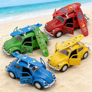 Modellino di auto in metallo da collezione, modello di auto <span class=keywords><strong>d</strong></span>'<span class=keywords><strong>epoca</strong></span> di alta qualità, Beetle - Product Image 2