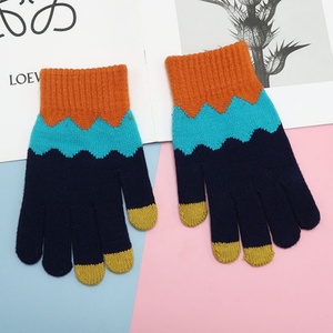Women's New Style Winter <b>Gloves</b> Jacquard Design Five-Finger for <b>Touch</b> <b>Screen</b> Knitted <b>Gloves</b> Custom Warm Cold-Proof - Product Image 6