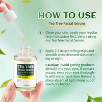 Sérum Visage Arbre à Thé Marque Blanche OEM – Traitement Anti-Acné, Contrôle du Sébum, Minimisation des Pores – Formule et Emballage Personnalisés
