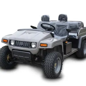 Factory sell CE approval 4 seats electric utility vehicle with off-road tires