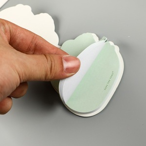 Custom Cartoon Shaped <b>Sticky</b> <b>Notes</b> Paper Digital Printing Reusable Memo Pad Promotional - Product Image 4