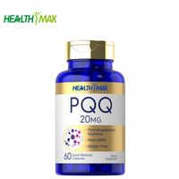 Capsules personnalisées pour la santé cardiaque avec PQQ et CoQ10, 60 unités, véganes et naturelles, améliorent l'énergie, la capacité antioxydante et la cognition