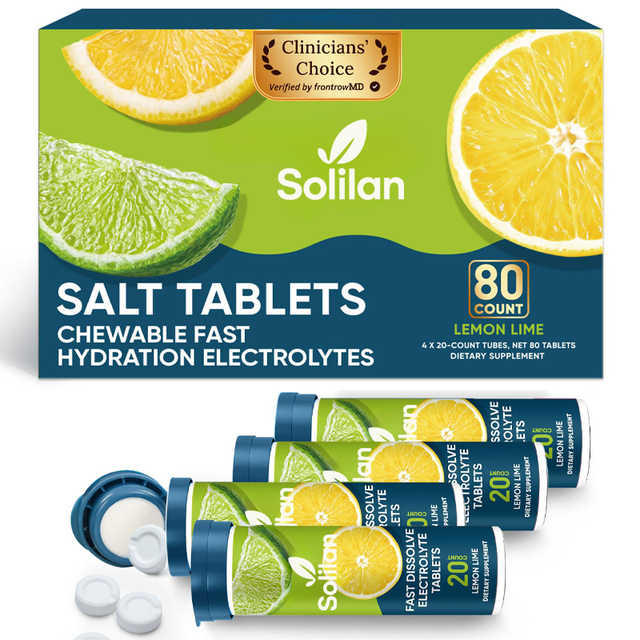 China OEM Manufacturer Salt Tablets Chewable Fast Hydration Electrolytes Chewable Dissolvable Tablets for Sale