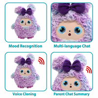 Robot éducatif en peluche IA, contrôle vocal, raconteur d'histoires, clonage vocal multilingue, Tuya T5, cadeau pour enfants, OEM CE FCC ROHS