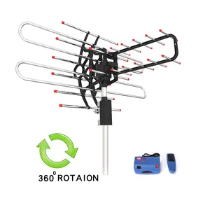 Latest Product Low Noise Vhf Band Wireless Antenna Rotator long range tv antennas cheap outdoor digital uhf tv antenna
