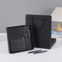 Ensemble cadeau de carnet A5, personnalisable avec logo d'entreprise, ensemble cadeau d'entreprise pour le bureau et les réunions, exquis et pratique