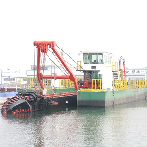 Hohe kapazität fluss sand bergbau bagger ausrüstung mit diesel motor