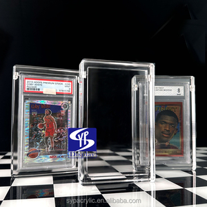 Boîte de présentation pour carte PSA authentifiée en acrylique SYP Luka <span class=keywords><strong>Doncic</strong></span> <span class=keywords><strong>Dallas</strong></span> Mavericks Panini Prizm Freshman Phenoms Silver Rookie - Product Image 3