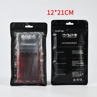 Coque de téléphone en plastique universelle avec logo personnalisé Sac à fermeture éclair auto-scellant pour écouteurs Ordinateur