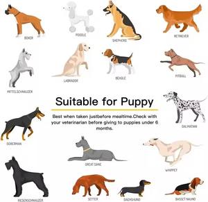 Bajo MOQ Suplementos para el cuidado <span class=keywords><strong>de</strong></span> la salud <span class=keywords><strong>de</strong></span> las mascotas Abrigo <span class=keywords><strong>de</strong></span> piel <span class=keywords><strong>de</strong></span> perro Masticables suaves para reducir el desprendimiento Previene alergias <span class=keywords><strong>en</strong></span> la piel - Product Image 6