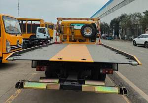 Nouvelle dépanneuse à plat 4x2 manuelle diesel d'ISUZU avec l'assistance routière et les caractéristiques illégales de remorquage de véhicule - Product Image 6