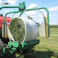 Film d'emballage pour balles d'ensilage blanc de qualité supérieure, résistant aux UV, film étirable agricole en PE pour le stockage du foin et des fourrages