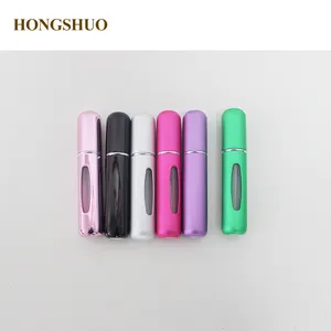 High-End 10ml Travel Sample Perfume Portable With Straight Bottom Mini Sub-Bottle Lid For Luxury Fragrance