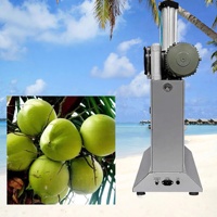 Automatische Kokosnoot Schilmachine Commerciële Groene Kokosnoot Schiller voor Kokoswaterverwerking RVS