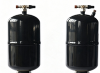 Récepteur de liquide frigorifique vertical et horizontal, réservoir de stockage de réfrigérant pour unité de condensation de chambre froide