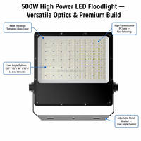 Projecteur directionnel super lumineux 30000lm 200W pour éclairage LED, éclairage de stade, lampe torche