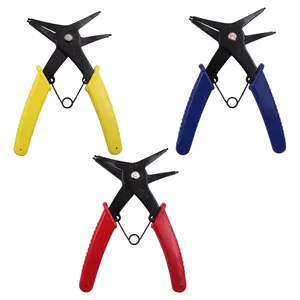 4 Way Type Circlip Alicate Ferramenta de Mão Multifuncional Alicate Circlip Interno e Externo 2 em 1 Alicate Snap Ring