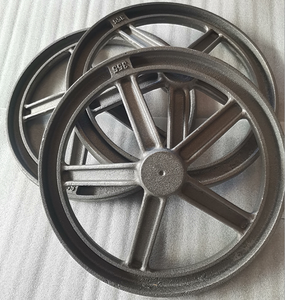 ล้อมือเหล็กสีเทาทรายหล่อ GGG50 GGG40เหล็กหล่อ GG20ทราย - Product Image 5