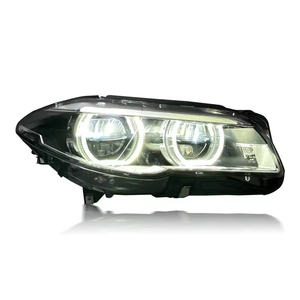 Accesorios de Estilo para Automóviles <span class=keywords><strong>BMW</strong></span> F10 2011-2017, Faros Delanteros <span class=keywords><strong>520i</strong></span> 525i 530i, Luces LED, Lámpara Frontal, Versión 1:1 - Product Image 5
