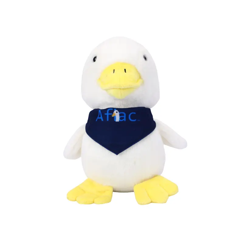 Funny Super Soft Cute Stuffed Animal Fluffy Hair Duck Baby Stuff Plush To