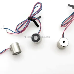 A1 JSP-K 20kg Haltekraft 12V 24V DC Mini Small Power Supper kreisförmige Mikro halterung Heben Mini Permanent Elektro magnet