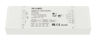 Contrôleur LED Skydance V5-L(WZ) 12-48V Zigbee & RF 5 en 1, contrôle par application Tuya, compatible avec les bandes LED monocolores, CCT, RGB, RGBW, RGB+CCT