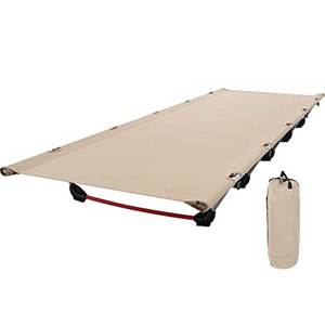 Heavy Duty Aluminum Frame Foldable Camp <b>Cot</b> With Oxford Fabric Mattress for Outdoor Patrol Team Bulk Order Folding Chair Bed - Product Image 1