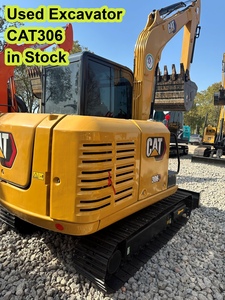 รถขุดตีนตะขาบ Caterpillar รุ่น CAT306 มือสอง สภาพ 90% น้ำหนัก 6 ตัน พร้อมเครื่องยนต์หัวฉีดตรงแบบดั้งเดิม มอเตอร์ปั๊ม และ PLC ขาย - Product Image 1