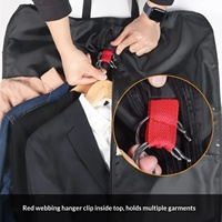 Nouvelle Housse de Rangement Portable Anti-Poussière et Anti-Humidité pour Manteaux et Costumes de Style Coréen, Idéale pour les Voyages d'Affaires
