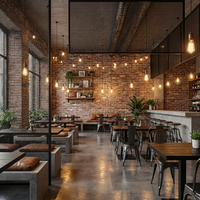 Panneau de plafond intérieur en treillis métallique expansé de style industriel, séparateur de pièce décoratif, cloison pour café et restaurant