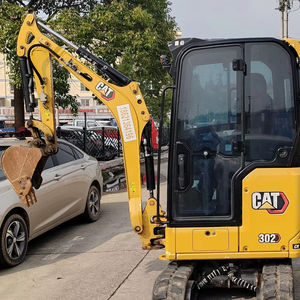 Petite pelleteuse d'occasion CAT302 CAT302E Mini pelleteuse sur chenilles CAT 302 303 304 - Product Image 1