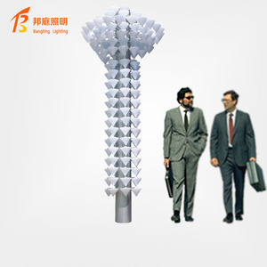 Lampadaire LED extérieur haute luminosité unique <span class=keywords><strong>en</strong></span> <span class=keywords><strong>fonte</strong></span> pour <span class=keywords><strong>jardin</strong></span>, allée et parking - Product Image 1