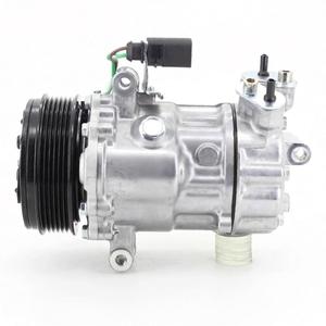 Compresseur de climatisation 6RF820803B 12V 6PK 110mm PAG46 R134a pour VW Polo Santana Jetta Skoda <span class=keywords><strong>Fabia</strong></span> Rapid up Citigo Sanden 6V12 OEM - Product Image 1