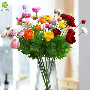 QIHAO Artificial Silk Flower Bouquet 60cm High Simulation Home Decor Wedding Props - Product Image 1