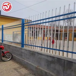 Barandilla de Acero Galvanizado Soldada para Comunidades Escolares, Valla de Hierro para Muros, Poste de Protección para Patios de Villas, Ingeniería <span class=keywords><strong>Municipal</strong></span> para Exteriores - Product Image 3