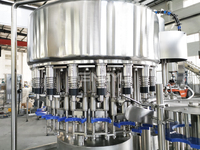 Machine de remplissage d'eau en bouteille PET Hengyu, certifiée CE, 18000 BPH, 3-en-1 (rinçage, remplissage, bouchage) pour usine d'eau