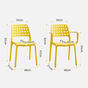Modern Victorian Tufted Stackable Plastic Stools <strong>with</strong> Backrest Foldable Lightweight Design for Gym and Home Use - Product Image 2