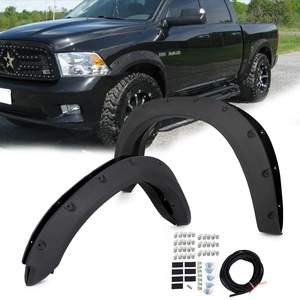 สําหรับ 2009-23 19 DODGE RAM 1500 พื้นผิวกระเป๋าสไตล์Rivetedล้อFender FLARES - Product Image 3